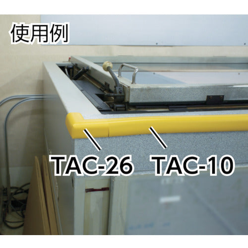 ＴＲＵＳＣＯ　安心クッション　コーナー用　小　１個入り　ライトグレー　TAC-29　1 個