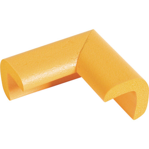 TRUSCO Safety Cushion for Corners, Extra Thin, Pack of 30, Yellow, T30AC-74, 1 Bag