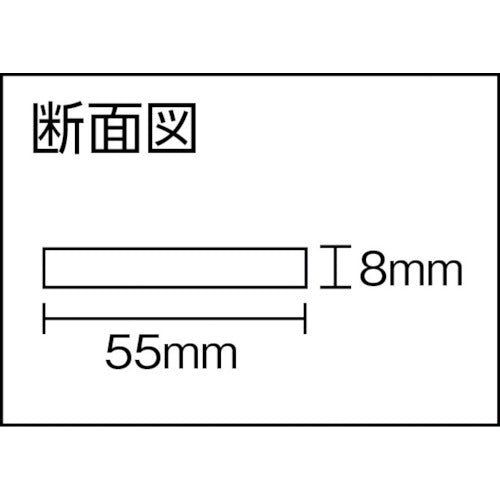 ＴＲＵＳＣＯ　安心クッション　平型　１本入り　イエロー　TAC-33　1 本