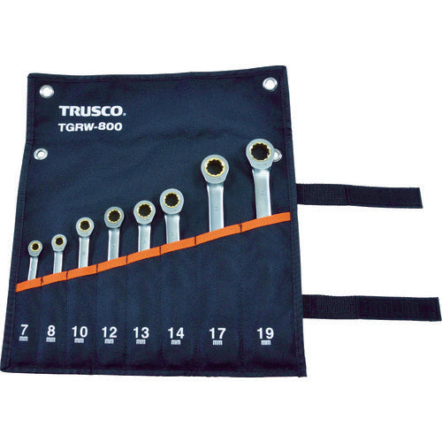 TRUSCO 래칫 조합 렌치 세트 (표준) 8 개 세트 TGRW-800 1 S