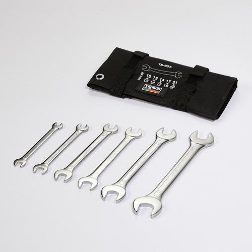 TRUSCO Double-ended Wrench Set (Set of 6) TS-6SA 1 S