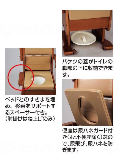 ウチエさわやかﾁｪｱ泉Ⅱ(肘掛け自在ﾀｲﾌﾟ） ﾌﾞﾗｳﾝ