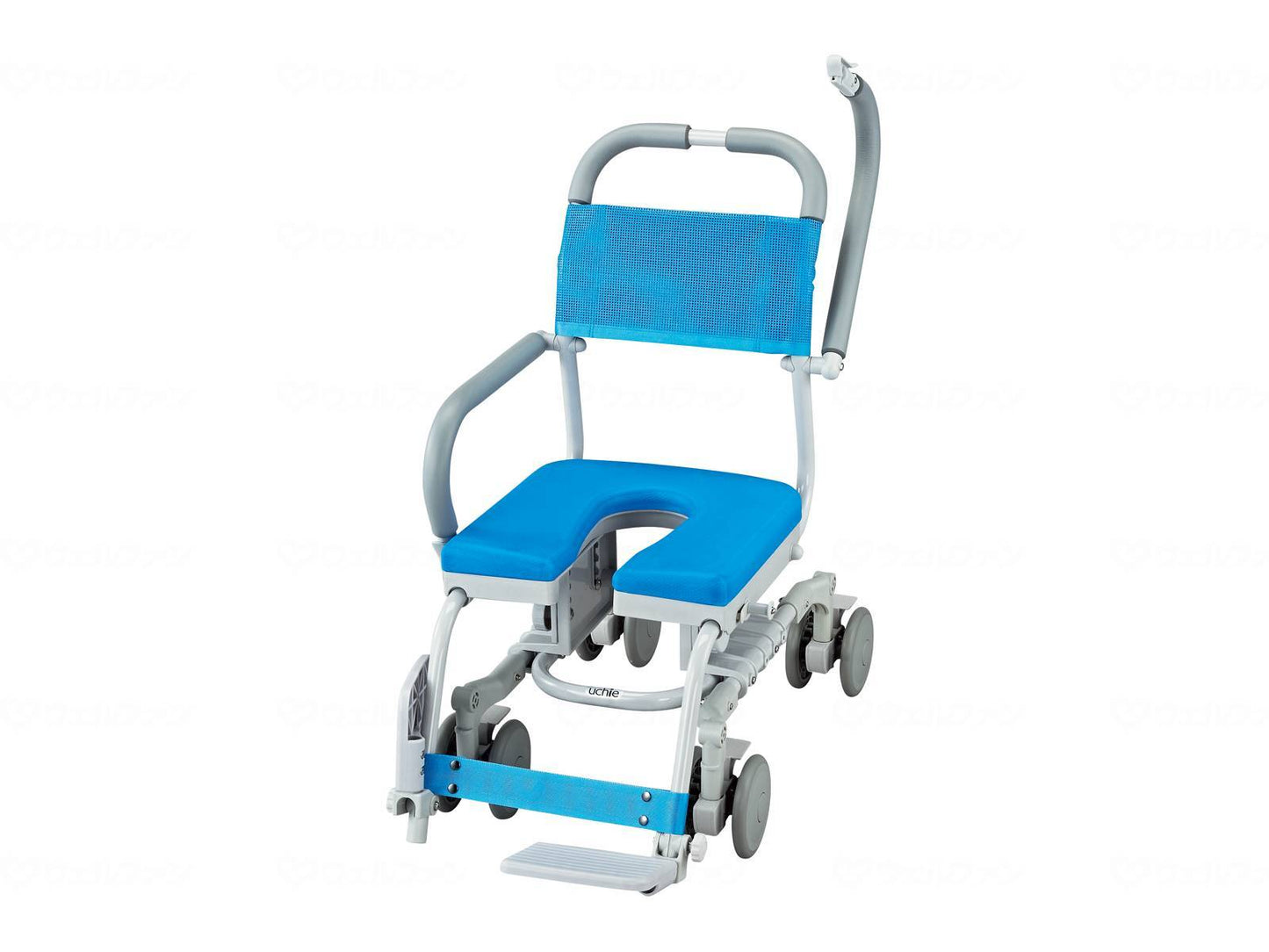 우치에 샤워 락 4륜 자유자재 U형 시트