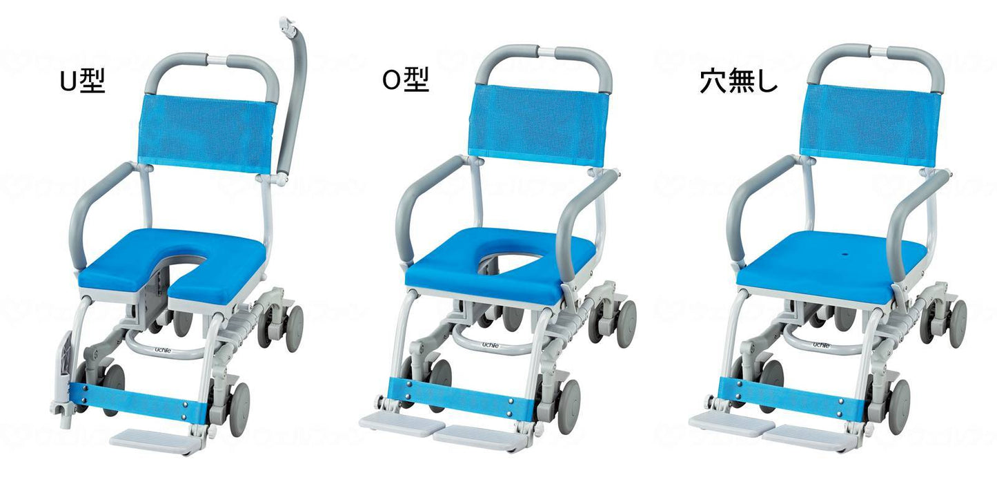 Uchie Shower Raku 4-Wheel Free-Moving Sheet with No Holes