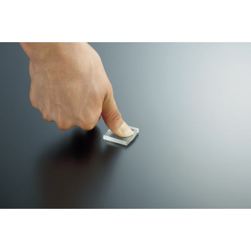 TRUSCO Earthquake-proof, vibration-proof, sound-proof G mat 30 x 30 mm 4 pieces transparent TR-GM30-TM 1 bag