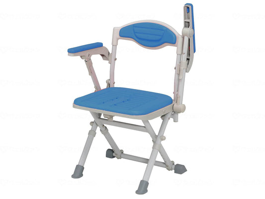 Uchie Yu Chair 16 with Armrests, Blue