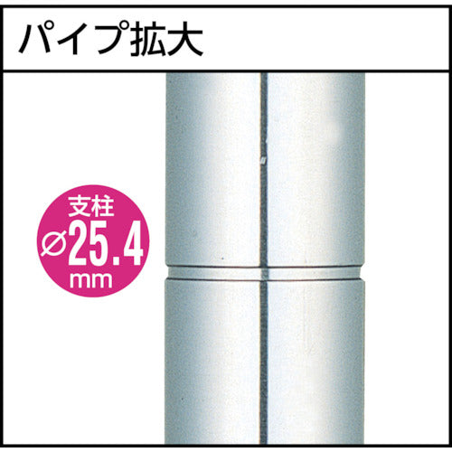 TRUSCCO 툴 왜건 팔콘 왜건 750X500 칸막이 판 부착 고무 바퀴 화이트 FAW-973S2-W 1대