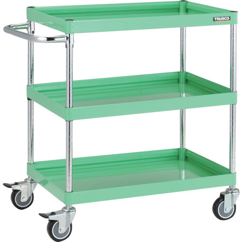 TRUSCCO 툴 왜건 팔콘 왜건 750×500 우레탄 바퀴 영 그린 FAW-973U-YG 1대