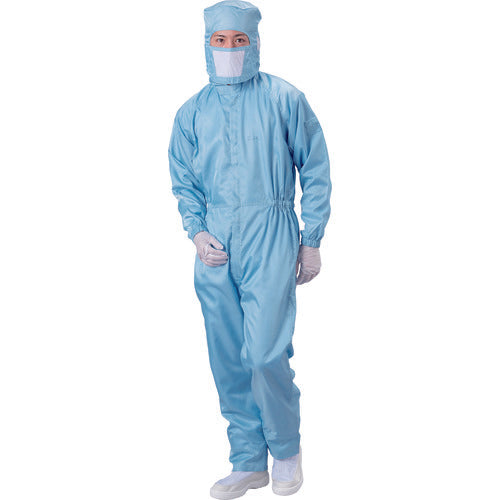 BLASTON Hooded Coveralls Blue M Size BSC-11032-BM 1 Piece