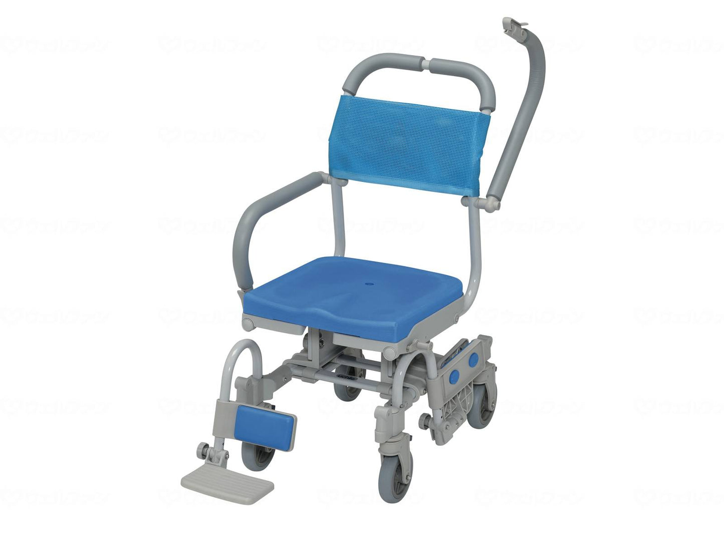 Uchie Shower Raku 4-Wheel Free V Sheet with No Holes