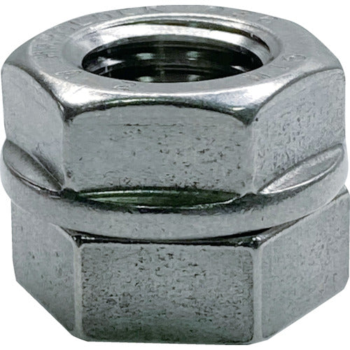 하드 록 육각 너트 “하드 록 너트”(스테인리스) 50개입 HLN-R-10C-04-UP 1 PK