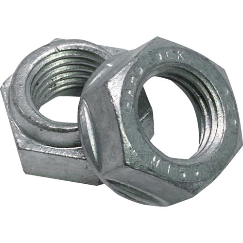 Hardlock Hexagonal Nut "Hardlock Nut" (Hot-dip Zinc Plated) 50 pcs HLN-R-12C-01-HD 1 PK