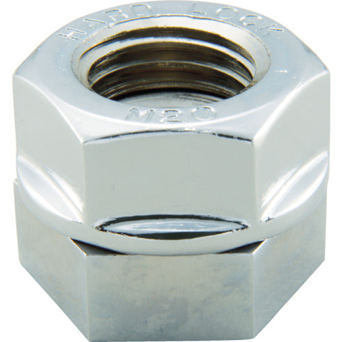 하드 록 육각 너트 “하드 록 너트”(3가 크로메이트) 50개입 HLN-R-6C-01-3Y 1 PK