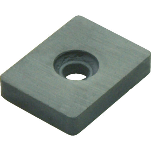 ＭＡＧＮＡ　フェライト磁石　角形・穴あり　（２０個入）　3-4125194.5　1 袋