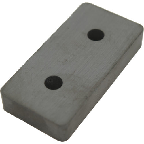 ＭＡＧＮＡ　フェライト磁石　角形・穴あり　（１０個入）　3-41603010　1 袋