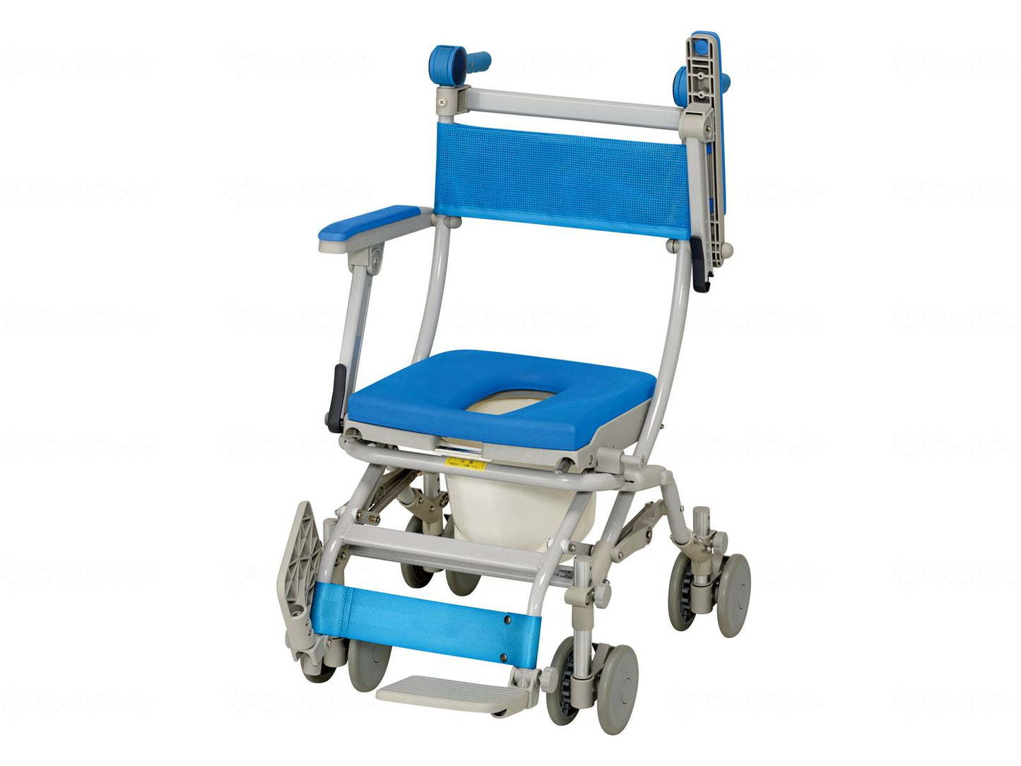 Uchie Chateau Chair D 4-wheel free O-shaped seat with bucket