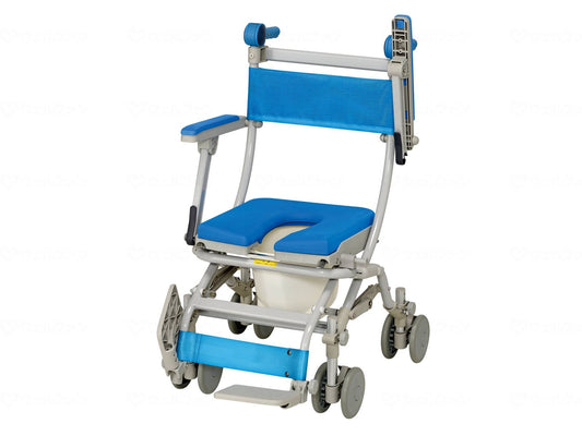 Uchie Chateau Chair D 4-wheel U-shaped seat with bucket