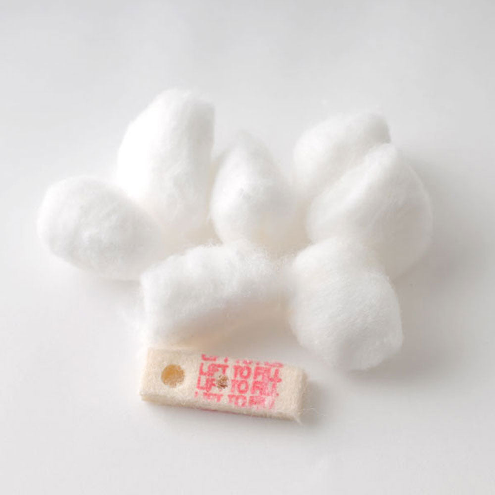 【아울렛】 ZIPPO (지포) 코튼 &amp; 펠트 오일 라이터 전용면 1 개