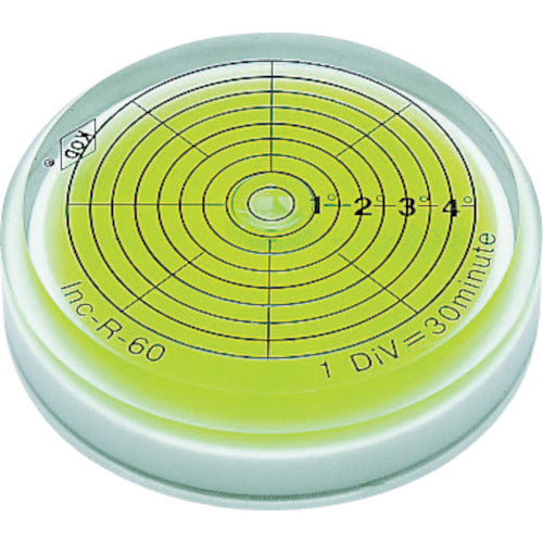 KOD 각도계 부착 원형 아이벨 수평기 INC-R INC-R135 1개