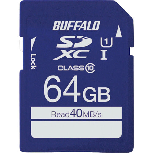 ＢＡＦＦＡＬＯ　ＵＨＳ−Ｉ　Ｃｌａｓｓ１　ＳＤＸＣカード　６４ＧＢ　RSDC-064GU1S　1 個