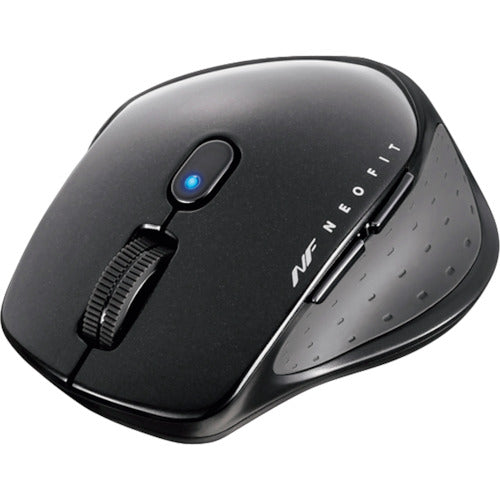 BAFFALO Wireless Blue LED 5 Button NEOFIT Mouse S Size Black BSMBW510SBK 1 pc