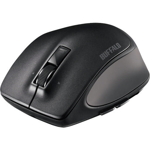 BAFFALO Bluetooth BlueLED Premium Fit Mouse L Size Black BSMBB500LBK 1 piece