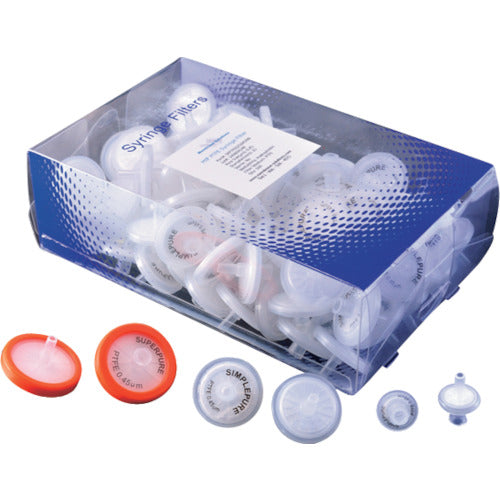 Osaka Chemical MS Syringe Filter PTFE (Hydrophobic) (100 pieces) Size 13mm PTFE013045 1 box