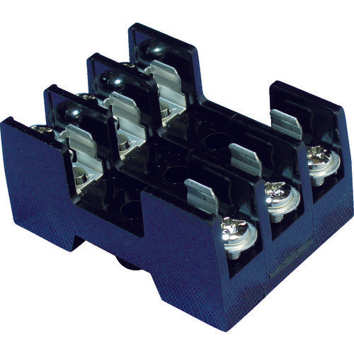 サトーパーツ　横型ヒューズホルダー　３連　Ｆ−７１１１−３Ｐ　F-7111-3P　1 個