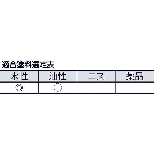 大塚　水性用刷毛　塗来　遮熱用　黒胡麻　４５ミリ　1027600045　1 本