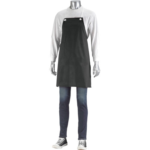 Kajimeiku Waterproof Apron Black Free Size 1921-91-F 1 pc