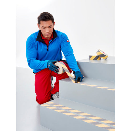 ｔｅｓａ　アンチスリップテープ　イエロー／ブラック　５０ｍｍｘ６ｍ　60943-TR-6　1 巻