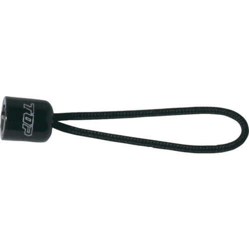 ＴＯＰ　ハイテク繊維製　工具接続コードショート　ブラック　全長５０ｍｍ　SFC-CSBK　1 本