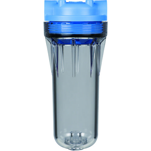 Nippon Filter Filter Housing "NFH-A-10-E" Transparent 250mm 1 piece O-ring: EPDM NFH-A-10-E 1 unit