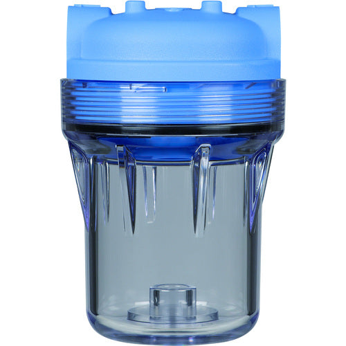 Nippon Filter Filter Housing "NFH-A-5-E" Transparent 125mm 1 piece O-ring: EPDM NFH-A-5-E 1 unit