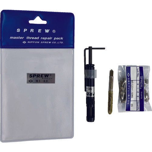 スプリュー　スプリュー加工具　リペアパック　Ｍ８×１．２５　REPAIR-M8125　1 Ｓ