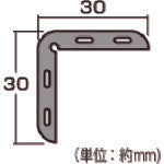 光　Ｌ型プロテクター　テープ付　黄　３０×３０×４５０ｍｍ　KLPY-433　1 本