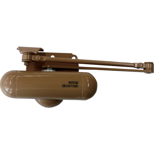 ＲＹＯＢＩ　ドアクローザー　ｄｏｏｒｍａｎ　ライトブラウン　S-101PV-LB　1 台