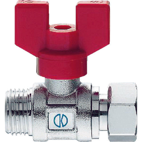 KAKUDAI Heat-resistant ball valve (with one nut) 650-630-13 1 piece