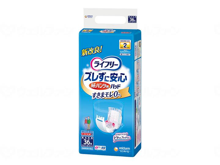 Unicharm T Non-slip paper underwear exclusive urine pad 36 pieces case