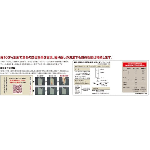 Ｍａｘ　Ｄｙｎａ　防炎溶接帽（ツバ付）　MD1001-L-GR　1 個