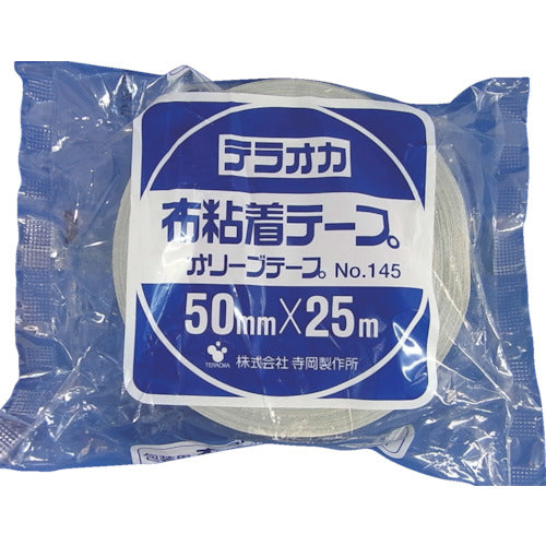 ＴＥＲＡＯＫＡ　カラーオリーブテープ　ＮＯ．１４５　緑　５０ｍｍ×２５Ｍ　145 GR-50X25　1 巻