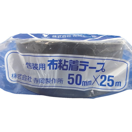 ＴＥＲＡＯＫＡ　カラーオリーブテープ　ＮＯ．１４５　灰　５０ｍｍ×２５Ｍ　145 GY-50X25　1 巻