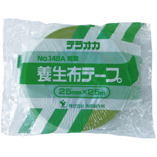 ＴＥＲＡＯＫＡ　養生用布テープ　ＮＯ．１４８Ａ　若葉　２５ｍｍＸ２５Ｍ　148A 25X25　1 巻