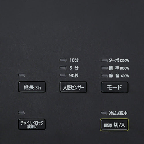 ＩＲＩＳ　２９６２６７　スリムセラミックファンヒーター人感センサー付き　ブラウン　ACH-SM12A-T　1 台