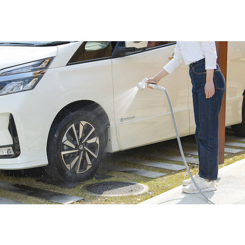 IRIS 292703 Portable Expandable Hose Set White SHP-7-W 1 S