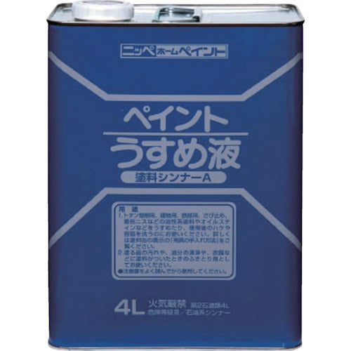 Nippon Paint Paint Thinner 4L HPH101-4 4976124500541 1 pc
