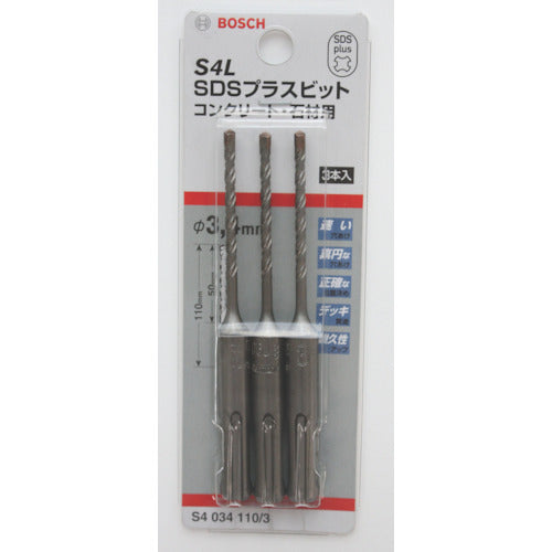 ボッシュ　ＳＤＳプラスビットＳ４　４．３ｍｍ　３本入り　S4043110/3　1 Ｓ