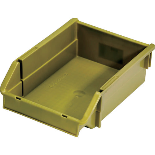 TRUSCO T-shaped container, nesting type, yellow-green, T3-YG, 1 piece
