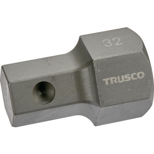 ＴＲＵＳＣＯ　インパクト用ヘキサゴンソケット差替式ビット　TBIT22-32　1 個