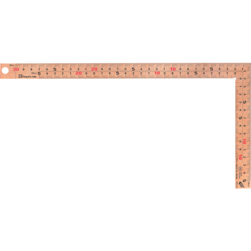 ＳＫ　金曲尺　３０ｃｍ　快段目盛　厚手広巾　ピンクゴールド　PGMT-30CKD　1 本